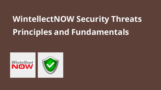 Security Threats, Principles, and Fundamentals